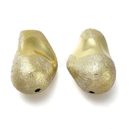 УФ-покрытие ccb пластиковые бусины CCB-D008-11G-1