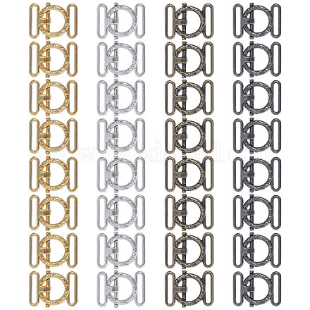 32 шт. пряжки для ремня из сплава 4 цветов FIND-CA0009-20-1