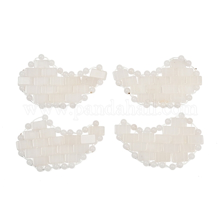 Натуральные белые нефритовые патчи для глаз G-D301-A04-1