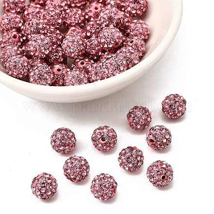 Бусины со стразами RB-H284-8MM-209-1