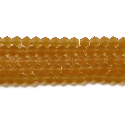 Имитировать нити бус из матового стекла из австрийского хрусталя GLAA-F029-TM2mm-B28-1