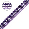 3 Strands 3 Styles Natural Amethyst Beads Strands, Round, 1strand/style