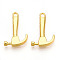 Alloy Pendants, Hammer, Cadmium Free & Lead Free, Real 18K Gold Plated, 20.5x13x3mm, Hole: 1.6mm