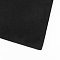 Non Woven Fabric Embroidery Needle Felt for DIY Crafts, Black, 30x30x0.2~0.3cm, 10pcs/bag