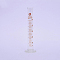 Glass Graduated Cylinder, Lab Supplies, Clear, 2x7-1/2 inch(50x190mm), Capacity: 50ml(1.69fl. oz)