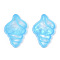 Acrylic Plastic Cabochns, Light Sky Blue, Shell Shape, 17x26x2mm
