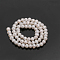 1 Strand Natural Cultured Freshwater Pearl Beads Strands, Potato, Bisque, 4~6x5~7x5~6mm, Hole: 0.7mm, about 67~71pcs/strand, 13.58~14.25 inch(34.5~36.2cm)