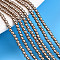Baking Painted Pearlized Glass Pearl Bead Strands, Round, Camel, 2mm, Hole: 0.6mm, about 200~201pcs/strand, 15.75 inch(40cm)