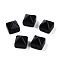 Natural Obsidian Beads, Pyramid, 9~10.5x10~10.5x10~10.5mm, Hole: 1.2~1.4mm
