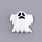 Resin Cabochons, Ghost, White, 21.5x23x7mm