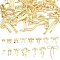 15Pcs 15 Styles Alloy Pendants, Bowknot, Golden, 11~44x10.5~35.5x2~4mm, Hole: 1.4~3mm, 1pc/style
