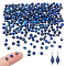 2 Strands Natural Lapis Lazuli Beads Strands, Faceted, Rondelle, 3.5~4x2.5~3mm, Hole: 0.7mm