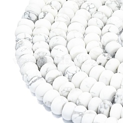 Природные Говлит бисер нитей G-P575-A32-8x5mm