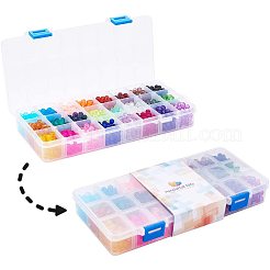 Прозрачные стеклянные бусины GLAA-PH0007-47