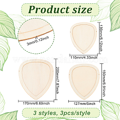 Днища деревянных корзин&nbsp;LS-TOOL-WH0051-70A