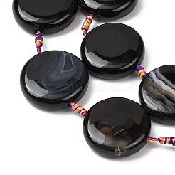 Природный агат бисер нитей&nbsp;G-B177-B01-02