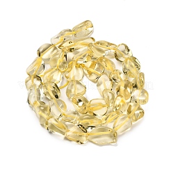 Естественный лимонный кварц нитей бисера G-P568-C01-01