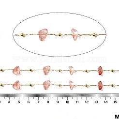 Цепочки из стеклянных бусин ручной работы CHC-F020-07G-02