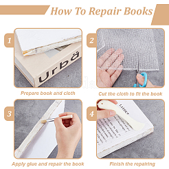 1 комплект принадлежностей для переплета из хлопчатобумажной марли&nbsp;AJEW-AN0007-30