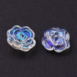 Прозрачные стеклянные бусины&nbsp;EGLA-YW0001-63