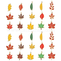 30 шт. 15 стиля подвески из сплава и эмали на тему Дня благодарения&nbsp;ENAM-FS0002-01