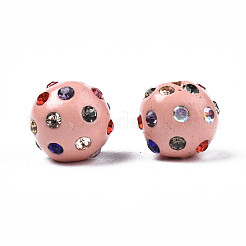 Бусины со стразами RB-T017-31E-A