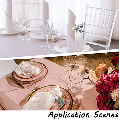 6 шт. ПВХ кольца для салфеток в виде листьев&nbsp;AJEW-GF0011-03A