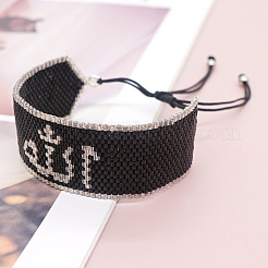 Браслеты из бусин с символом богемы Миюки&nbsp;BO7763