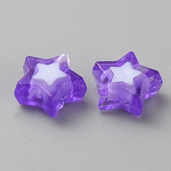 Прозрачные акриловые бусины&nbsp;TACR-CJC0002-03B