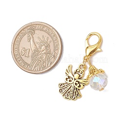 3 шт. подвеска в виде ангела из сплава в тибетском стиле&nbsp;HJEW-JM03837