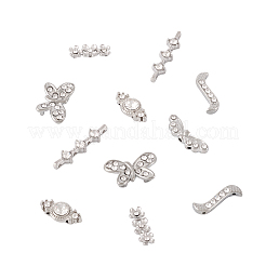 Проставки из сплава со стразами и кристаллами ALRI-KS0001-01P