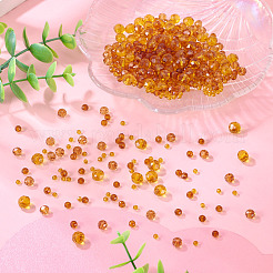 4 прядь 4 вида стеклянных бусин EGLA-TA0012-97C