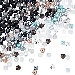 Стеклянные круглые бусины GLAA-PH0007-60