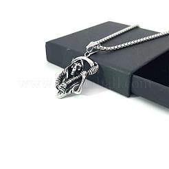 Ожерелья из нержавеющей стали с подвеской в виде жнеца для мужчин JI1381