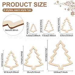 Необработанная древесная щепа DIY-WH0656-19B