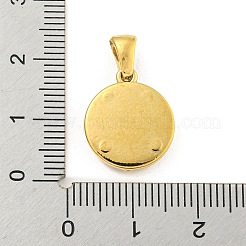 Подвески из нержавеющей стали 304 со стразами&nbsp;LS-STAS-O009-03A-G