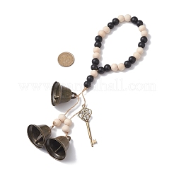 2 шт. латунный подвесной ключ-колокольчик&nbsp;HJEW-JM04229