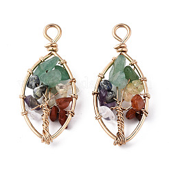 Природные каменные смешанные подвески&nbsp;G-T131-98B-05