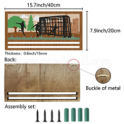 Деревянная подставка для медалей&nbsp;AJEW-WH20030-007