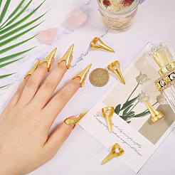 20 шт. сплав женские кольца для ногтей&nbsp;RJEW-GL0001-02