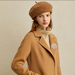 10 шт. 10 стиля ретро-цветочные броши из сплава со стразами для женщин JEWB-WR0001-09