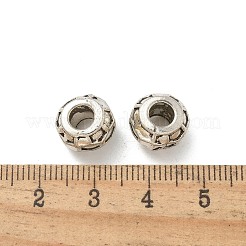 Европейские сплавочные бусины тибетского стиля  TIBE-P003-22AS