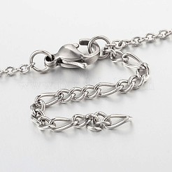 Браслеты на ногу из нержавеющей стали AJEW-AN00104-01