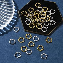 50 шт. рамка из сплава в тибетском стиле TIBEB-FS0001-10AG