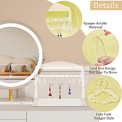 1 комплект акриловых подставок для сережек EDIS-PH0001-45