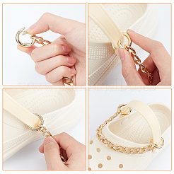 6 шт. двухцветный алюминиевый ремень для пандюрной цепи&nbsp;FIND-NB0001-67