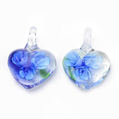 Подвески лэмпворк ручной работы LAMP-R138-06B-B