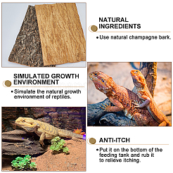 Украшение из коры дерева&nbsp;AJEW-WH0696-280