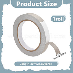 Двусторонний токопроводящий тканевый скотч длиной 20 м. AJEW-WH0070-17A