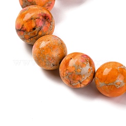 Градуированные нити бусин из натуральной императорской яшмы G-P551-B01-01